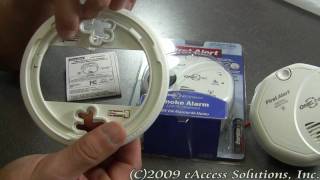 First Alert's One Link Hard Wired Smoke Alarm explanation and un-boxing video