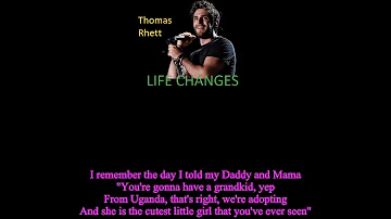 US- Life Changes- Thomas Rhett