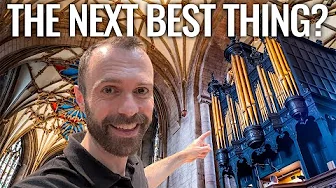 🎵 I've Sampled This MAGNIFICENT Pipe Organ! // Tewkesbury Abbey
