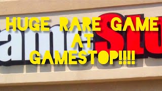 Video Game Hunting: HUGE rare game at GAMESTOP!!!!!