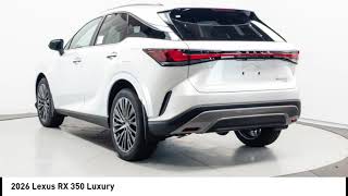 2026 Lexus RX 350 Luxury Schaumburg IL 260818