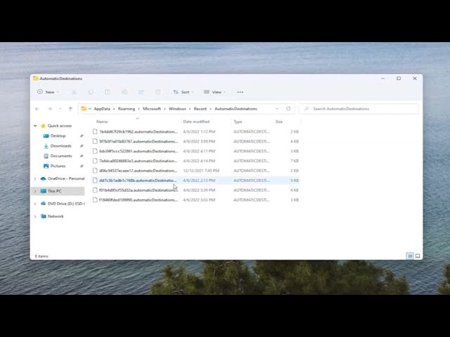 Automaticdestinations File Explorer Not Completing Loading Files And