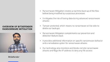 Bitdefender Ransomware Mitigation Use Case Demo