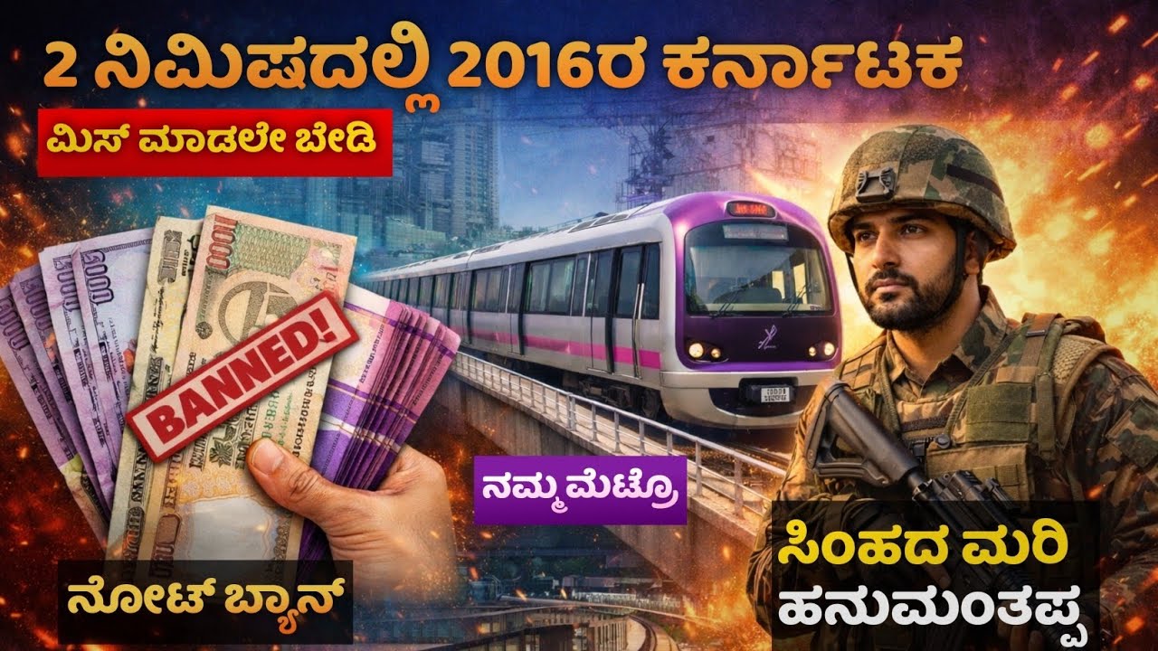 What Were the Major Incidents That Happened in Karnataka in 2016? | Explained in Kannada