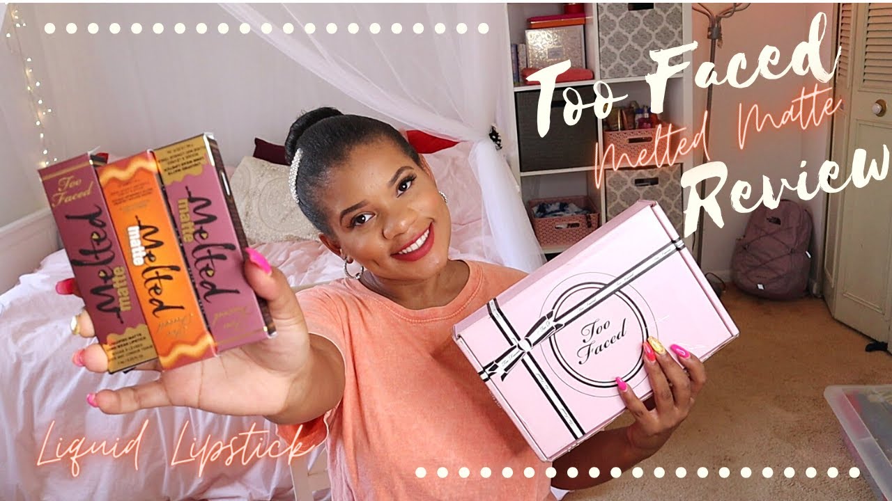 Too Faced Lip Review Fall | Pumpkin Spice | Finesse | Suck It |