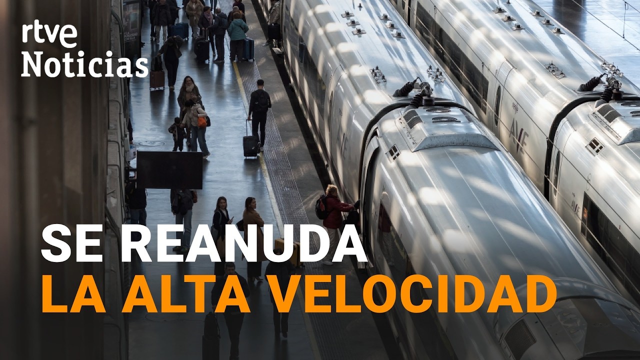 ALTA VELOCIDAD | Se REANUDA la LÍNEA MADRID-ANDALUCÍA casi un MES después del ACCIDENTE de ADAMUZ