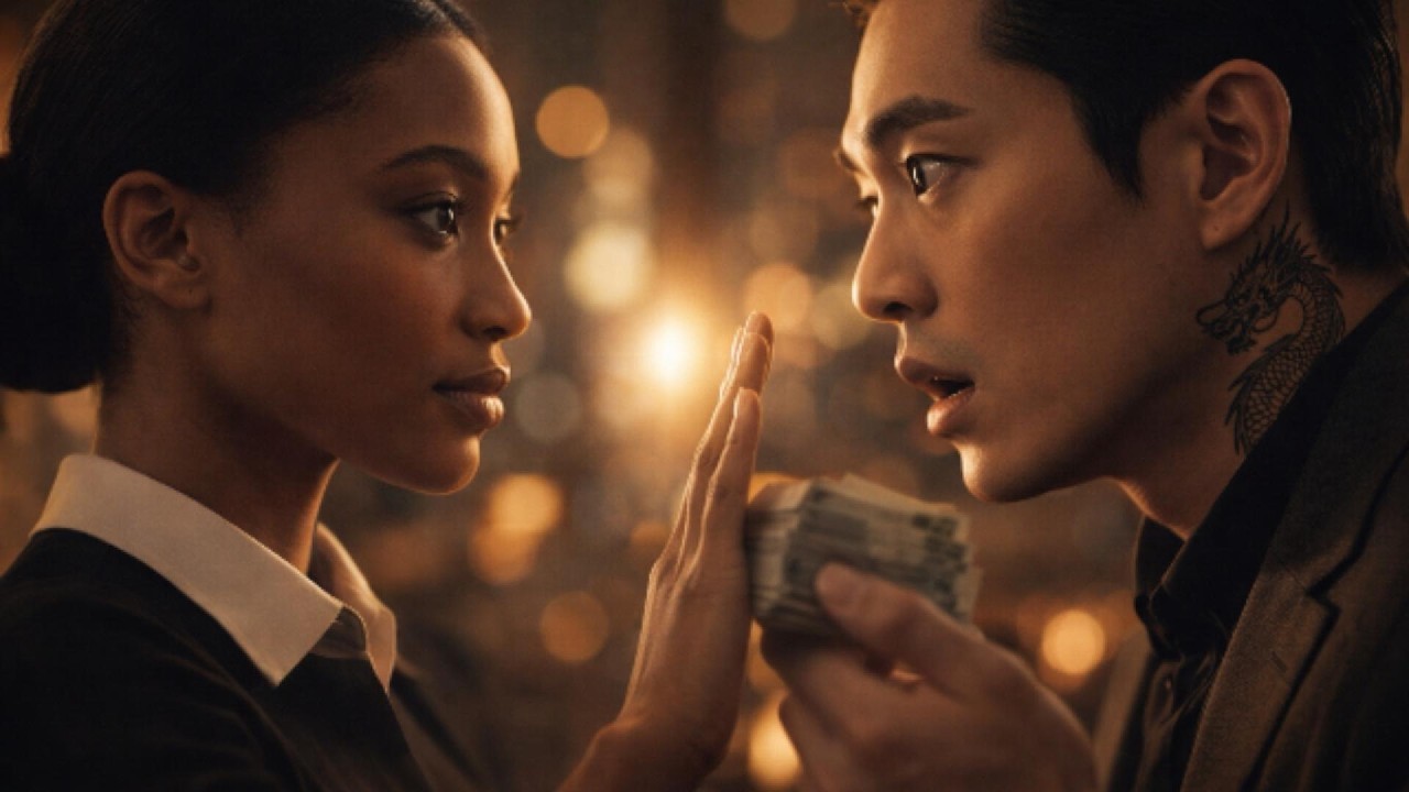 Dangerous Korean Mafia Boss Becomes Obsessed After a Black College Waitress Publicly Humiliates Him.