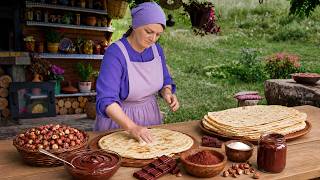 We Made Fresh Fruit Ice Cream and Golden Pistachio Baklava in the Countryside screenshot 4