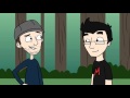 Jacksepticeye Animated | The Forest w/Markiplier