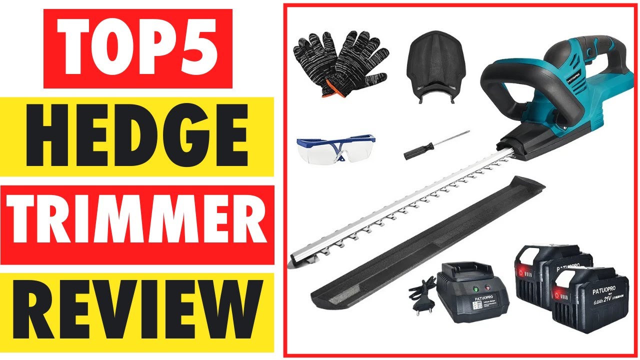 Top 5 Best Hedge Trimmer In 2025 - YouTube