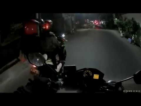 Gitup Git2p #actioncam low light/night test recording #MotoVlogIndonesia