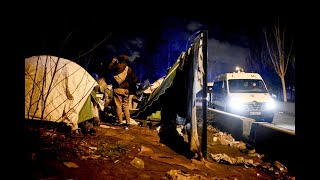 Un camp de plus d'un millier de migrants évacué au nord-est de Paris