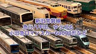【Nゲージ】3050レ、E231系、E531系、急行八甲田、103系、EF81牽引ゆうづる、485系ひたち、651系スーパーひたち、E233系2000番台、小田急ロマンスカー60000形MSE