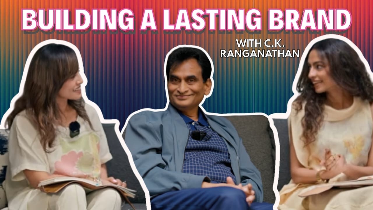 Ep 12 - Building A Lasting Brand with C.K. Ranganathan - YouTube