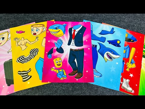 Cappuccino Police & Sahur Squad Take Over My Journal ✨ | Satisfying Sticker Asmr