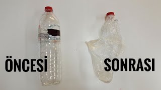Pet şişe patlatma (basınçlı hava ile)!!!