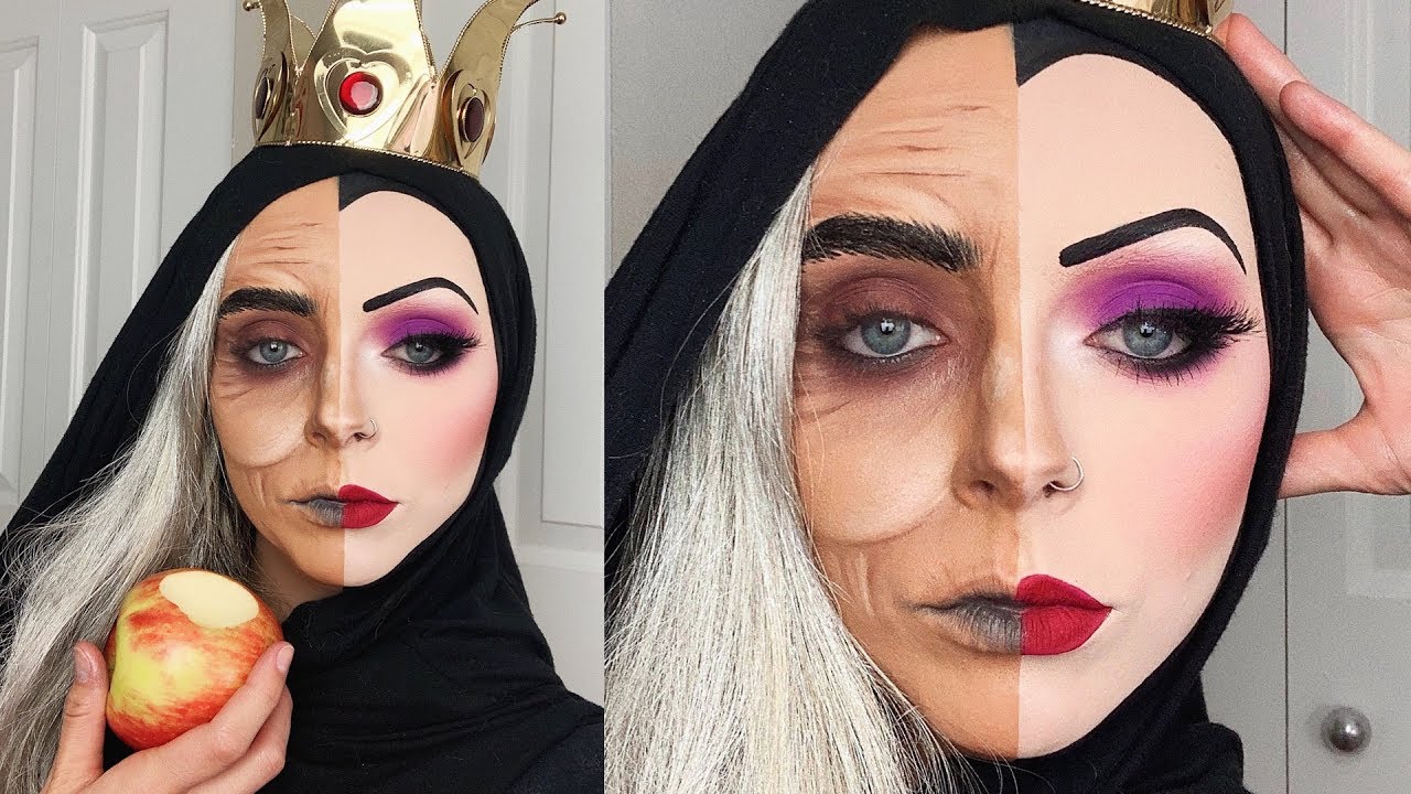 Snow White Evil Queen Halloween Makeup Youtube