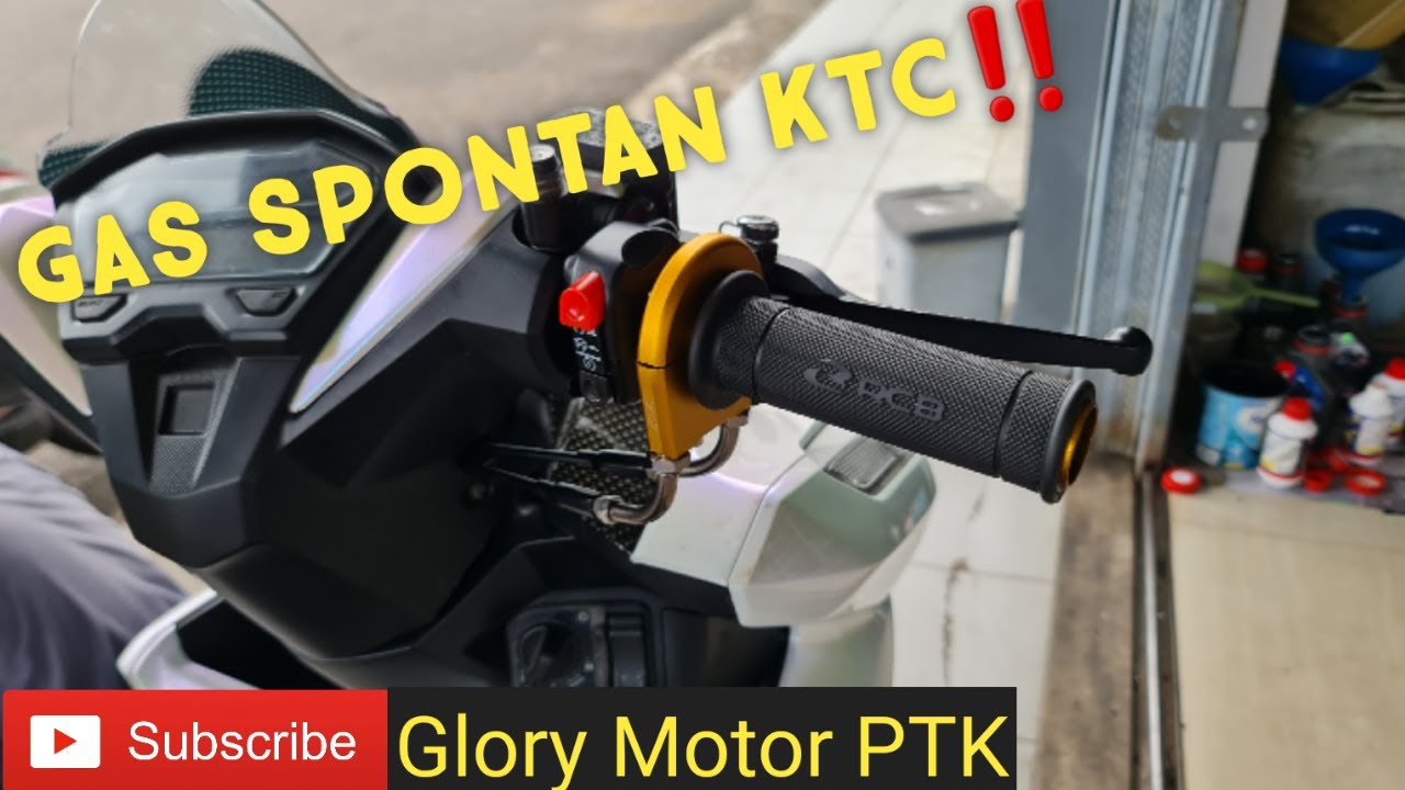 Pemasangan Gas Spontan KTC 2 Kabel Pada Honda Vario ‼️😊👌