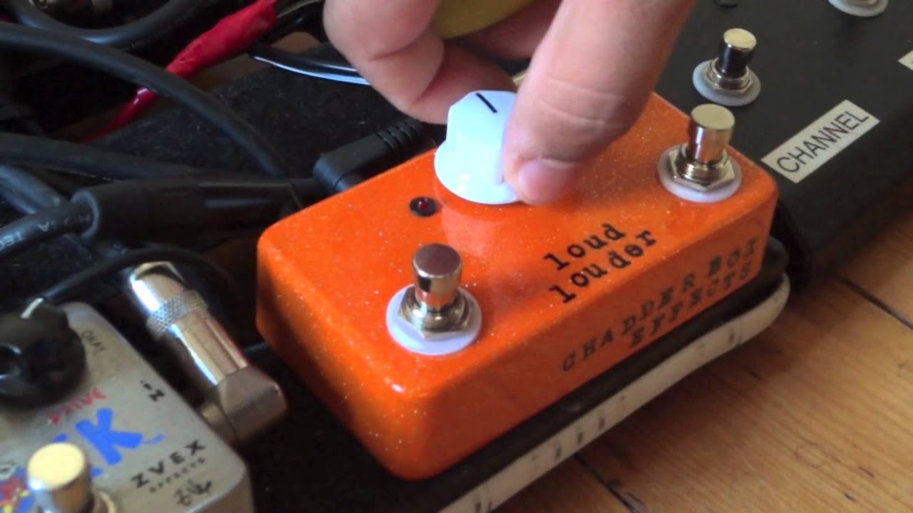 LOUD/LOUDER CHADDERBOX EFFECTS - YouTube