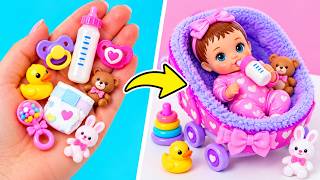 🍼👶 We Made the CUTEST Baby Doll World! 💖 3 Hours of Adorable DIY Crafts