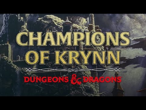 Играем в Champions of Krynn - 1 - Создание партии и первые бои