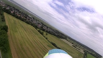 Bixler 2 & Tek Sumo In flight Bad Boy Cliff Again