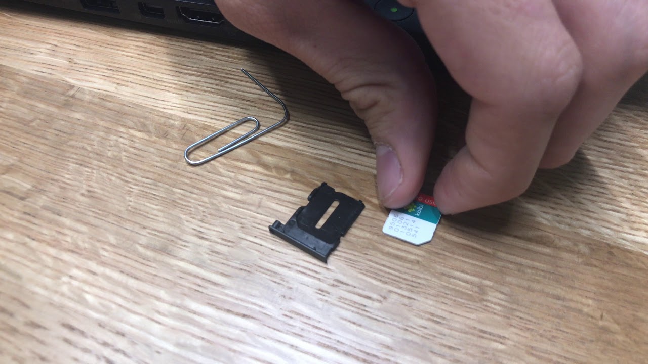 how to replace Sim card T460s YouTube