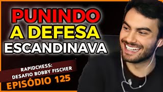 Olha no que deu usar a Defesa Escandinava - Desafio Rapidchess