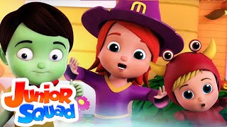 Halloween Beat | Spooky Nursery Rhymes for Kids | Scary Songs for Children with Junior Squad