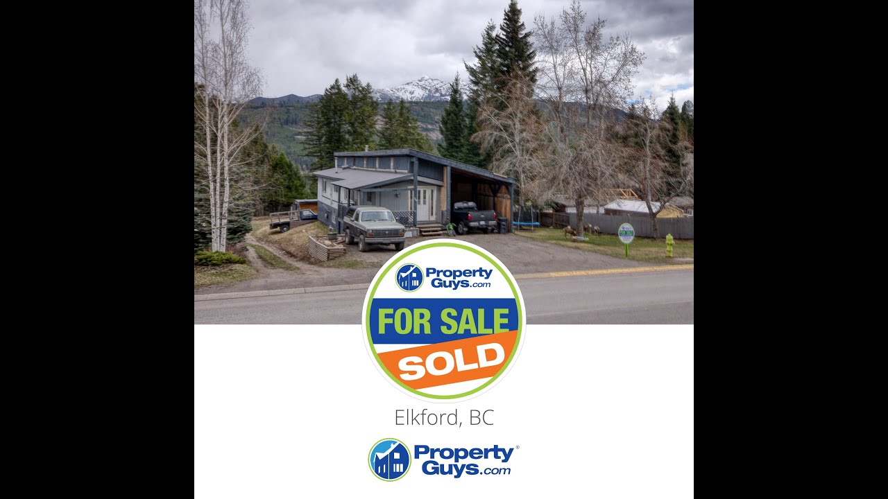 SOLD! 56 CARIBOO DR, ELKFORD BC ID 267135 YouTube