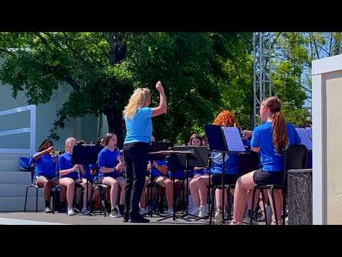 Mac Williams Middle School "BIG MAC BAND" at Carowinds 2023