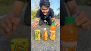 Frooti Vs Smoodh Chocolate &amp; Slice Juice 😍✅￼