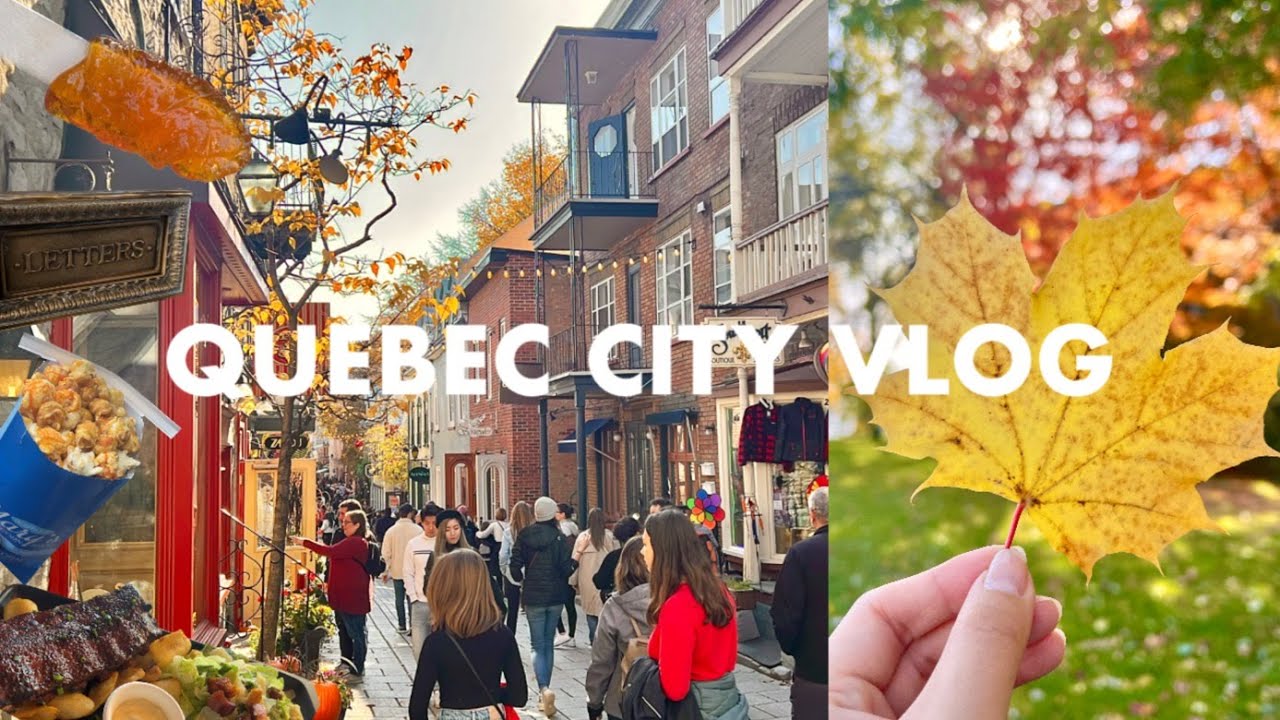 🇨🇦 캐나다 퀘백 혼자 여행 / 골목 구석구석 + 도깨비 촬영지 / 퀘백맛집추천 / 캐나다 쇼핑리스트