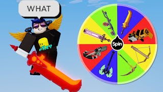 1v50, my weapon changes EVERY 2 minutes (Roblox Bedwars)