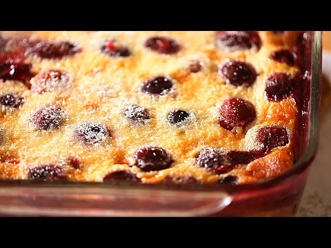 Vídeo: Cestos De Clafoutis De Cereja