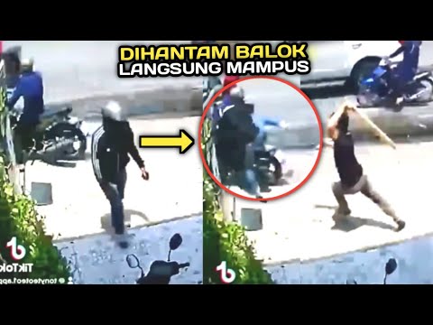 Hantaman Balok Membuat Para Pelaku Tak mau Mencuri Motor Lagi