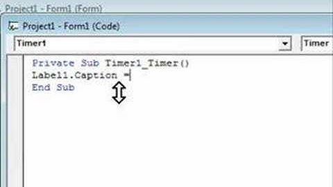 Make a Countdown from a Label- VB6 Lesson