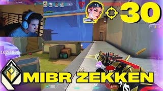 54% Headshot Rate On Clove - Mibr Zekken Na