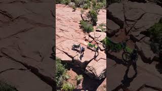 Great views from the lookout on Porcupine Rim, Moab #dirtbikeadventures #dirtbike