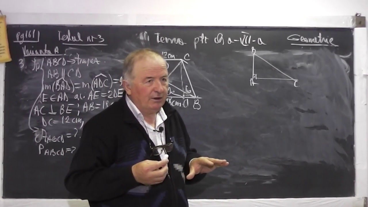 2/3 Lectia 915 Teorema Pitagora - directa si reciproca, Th ...