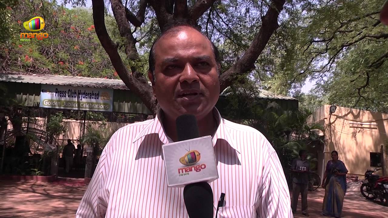 Out Going President Of Hyderabad Press Club Ravikanth Reddy Speaks On New Committee | Mango News