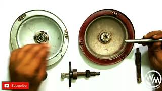 How to remove bearing in ceiling fan / how to pull bearing in ceiling fan bottom cover