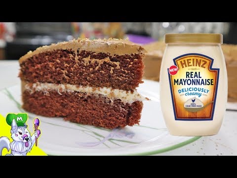 Chocolate Mayonnaise Cake | Chocolate Mayonnaise Surprise Cake