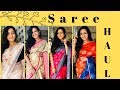 lasya Talks| My Saree Collection | saree Haul | shopping | Affordable |