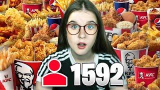 DOVEZL JSEM NATÁLCE VŠECHNO Z KFC! (Na stream)