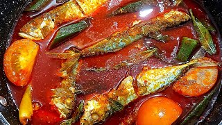 Asam Pedas Ikan Kembung Yang Sangat Sedap