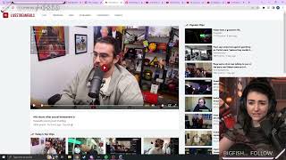 Wolfabelle Reacts to Mizkif Streaming Again