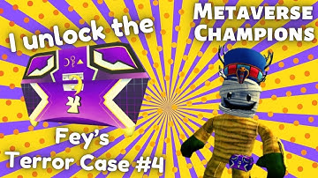 I unlock the Fey’s Terror Case #4 in Speed Run Simulator (The METAVERSE CHAMPIONS Event) | Roblox