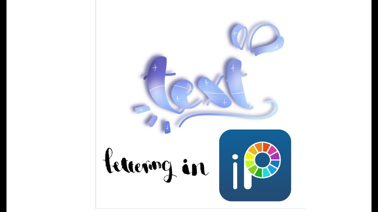 tutorial how to make a calligraphy on ibispaint YouTube