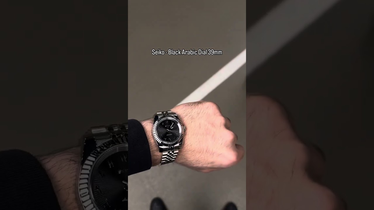 Black Arabic dial in action 